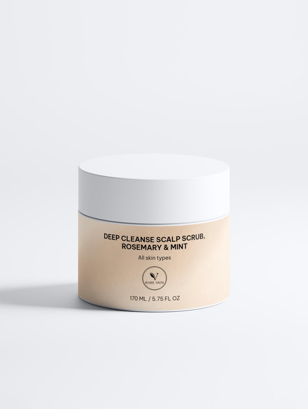 Deep Cleanse Scalp Scrub, Rosemary & Mint